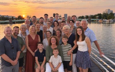 Familienfeier auf dem Schiff in Berlin